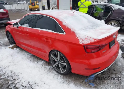 2017 Audi Rs 3 2.5T z USA, uszkodzony, nr VIN WUABWGFF1H1900359